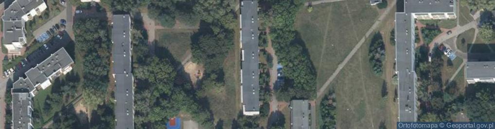 Zdjęcie satelitarne Janecka Irena