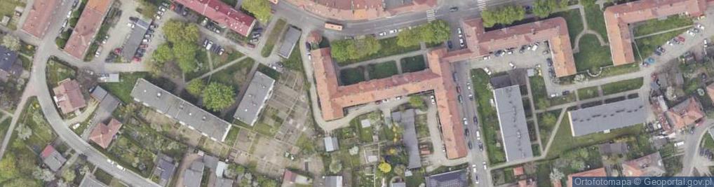 Zdjęcie satelitarne Janina Jaworska