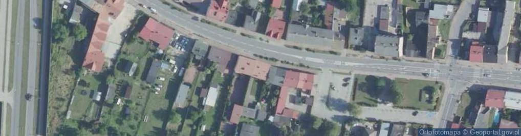 Zdjęcie satelitarne Janina Karbownik Handel Obwoźny