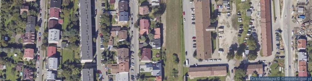 Zdjęcie satelitarne Janina Nowicka Firma Handlowa Wir
