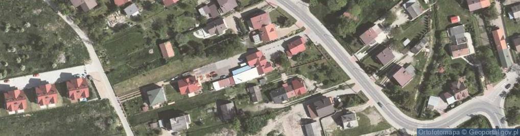 Zdjęcie satelitarne Janina Skóra - Działalność Gospodarcza