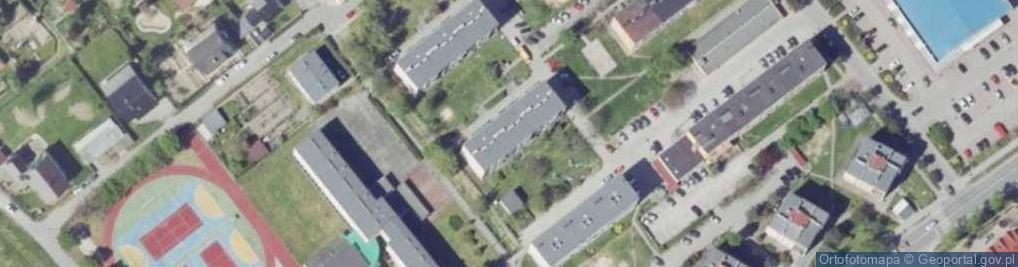 Zdjęcie satelitarne Janusz Bąk - Działalność Gospodarcza