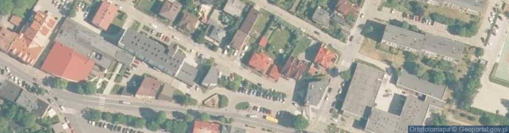 Zdjęcie satelitarne Janusz Baran Indywidualna Praktyka Lekarska Specjalistyczny Gabinet Ginekologiczno-Położniczy