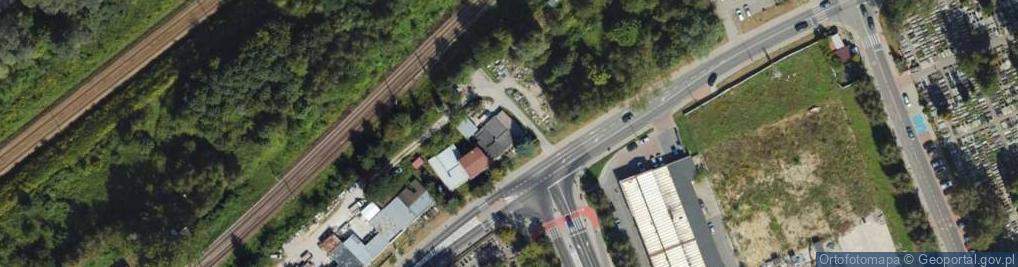 Zdjęcie satelitarne Janusz Chwajoł Pracownia Kamieniarska