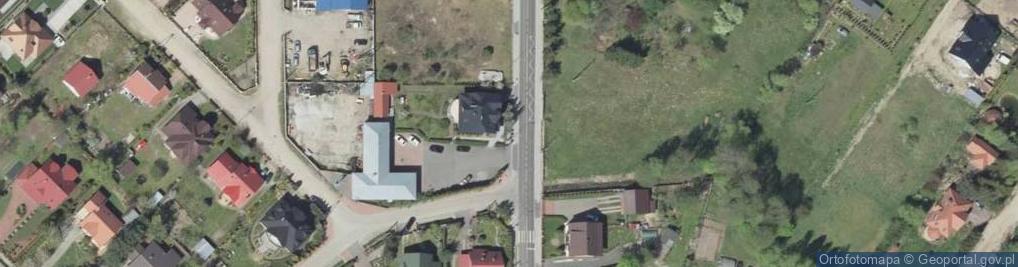 Zdjęcie satelitarne Janusz Dąbkowski Usługi Transportowe Handel Obwoźny