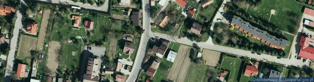 Zdjęcie satelitarne Janusz Darowski Przedsiębiorstwo Handlowo Usługowe Darbud
