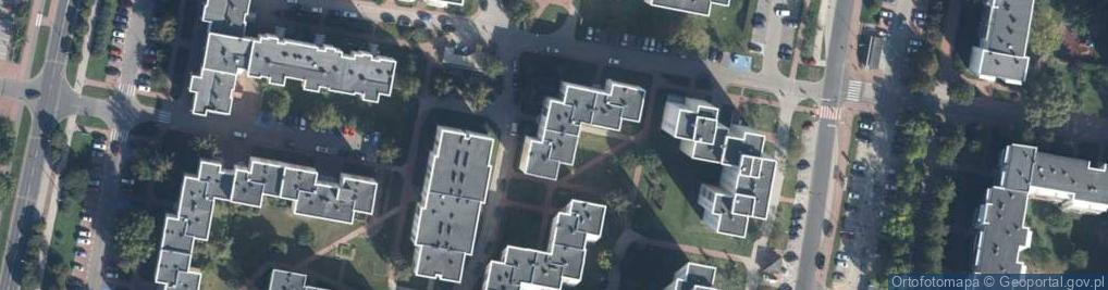 Zdjęcie satelitarne Janusz Frącek - Działalność Gospodarcza