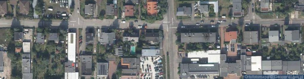 Zdjęcie satelitarne Janusz Grabski Pospring Zakład Wyrobu Sprężyn