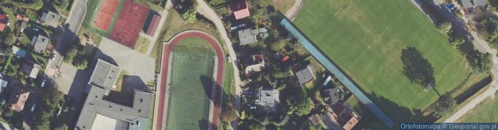 Zdjęcie satelitarne Janusz Graduszewski Przedsiębiorstwo Produkcyjno Handlowo Usługowe J A N E z