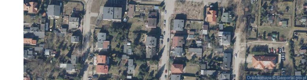 Zdjęcie satelitarne Janusz Jakubowski Browar-Hurt Łódź