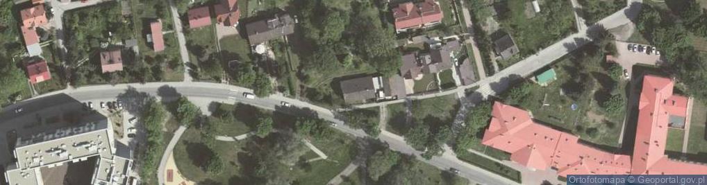 Zdjęcie satelitarne Janusz Kargol Szyber -Kominki