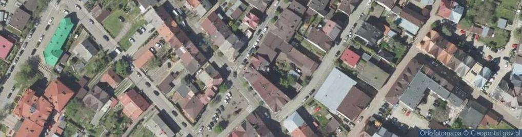 Zdjęcie satelitarne Janusz Karpowicz Przedsiębiorstwo Geodezyjno - Handlowe Kreślarz
