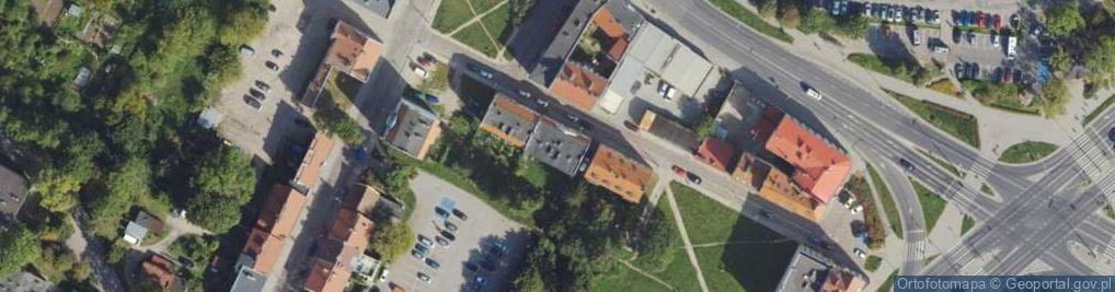 Zdjęcie satelitarne Janusz Kluziak FHU Panele Podłogi Parkiety