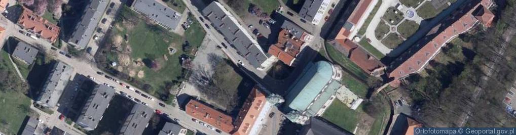 Zdjęcie satelitarne Janusz Knapik - Działalność Gospodarcza