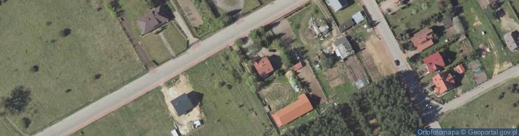 Zdjęcie satelitarne Janusz Koniecko Transport Ciężarowy, Obrót i Przeróbka Surowca Drzewnego