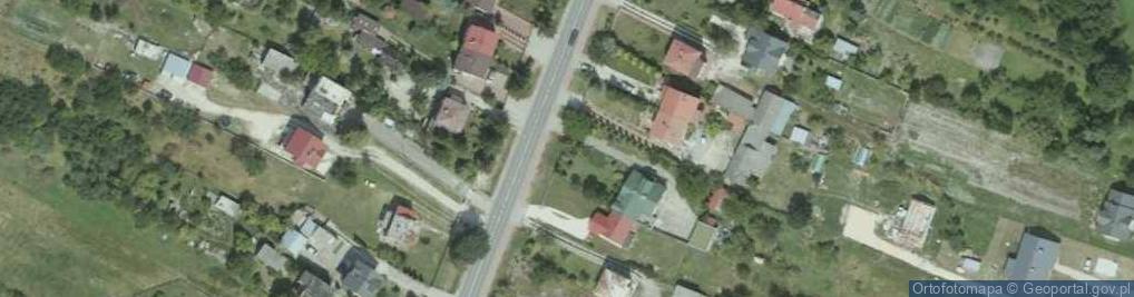 Zdjęcie satelitarne Janusz Łakomy Przedsiębiorstwo Wielobranżowe