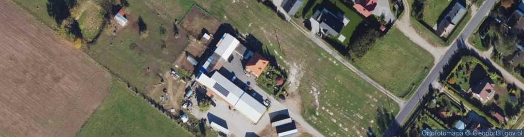 Zdjęcie satelitarne Janusz Łyczbiński Firma Usługowo Handlowo Produkcyjna Wóz-Tech Janusz Łyczbiński