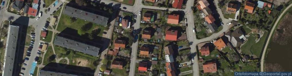 Zdjęcie satelitarne Janusz Mazurek - Działalność Gospodarcza