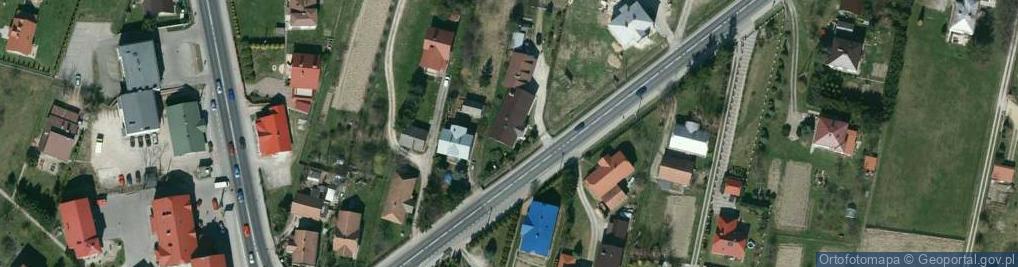 Zdjęcie satelitarne Janusz Patlewicz Karpacki Ośrodek Szkoleniowy Drewnolas