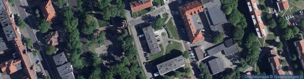 Zdjęcie satelitarne Janusz Pawluk Poradnia Ginekologiczno-Położnicza