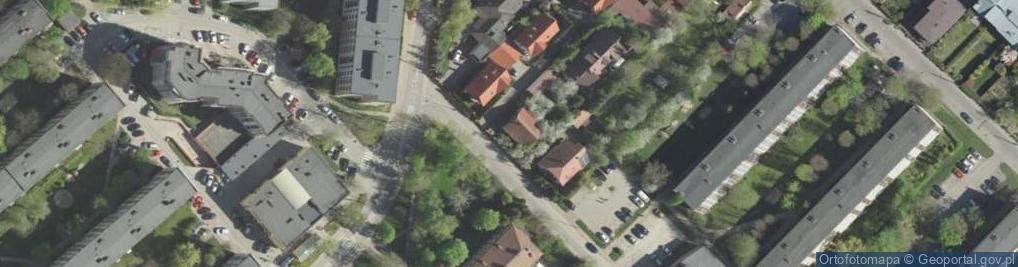 Zdjęcie satelitarne Janusz Piesiecki Pracownia Metaloplastyczna