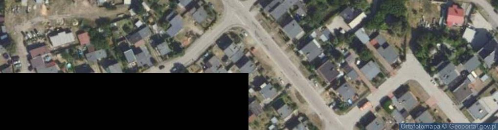 Zdjęcie satelitarne Janusz Prywerek Przedsiębiorstwo Usługowo - Handlowe Janeda Janusz Prywerek