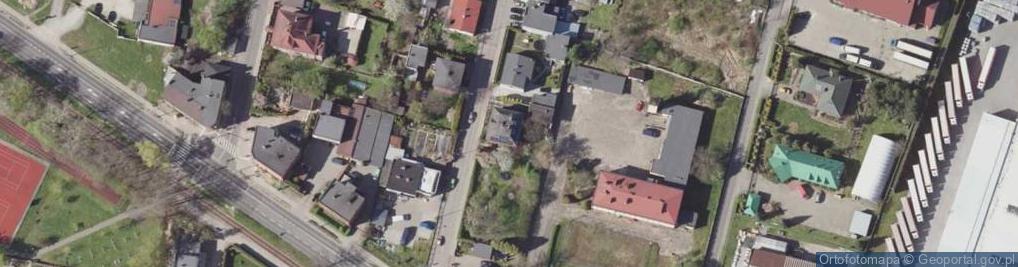 Zdjęcie satelitarne Janusz Przybyłka Pracownia Projektów Budownictwa