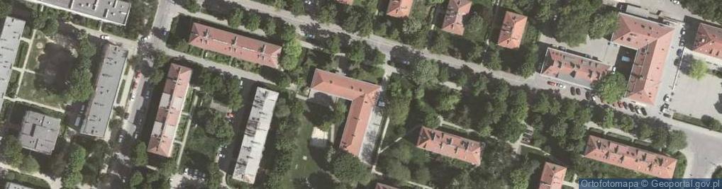 Zdjęcie satelitarne Janusz Szymacha Kiosk Handlowy z J Szymacha