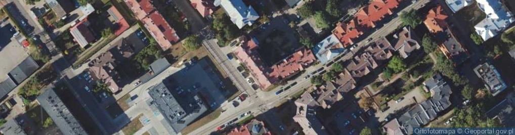 Zdjęcie satelitarne Janusz Wojciech Zaleski Przedsiębiorstwo Usługowo - Handlowo - Wdrożeniowe "Armex" - Wspólnik Spółki Cywilnej