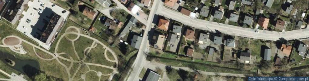 Zdjęcie satelitarne Jarosław Bernard Dudziński Poradnia Okulistyczna
