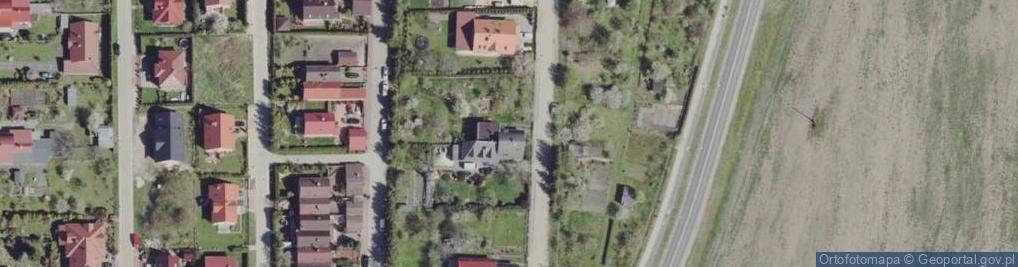 Zdjęcie satelitarne Jarosław Gudzień Przedsiębiorstwo Wielobranżowe Arteks