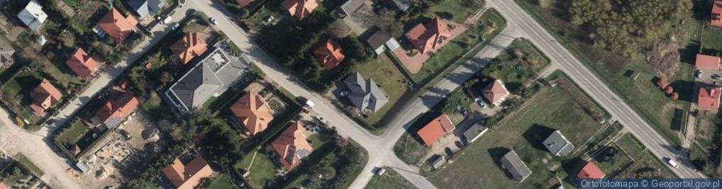 Zdjęcie satelitarne Jarosław Krzysztof Sieciński Zakład Usługowo Handlowy