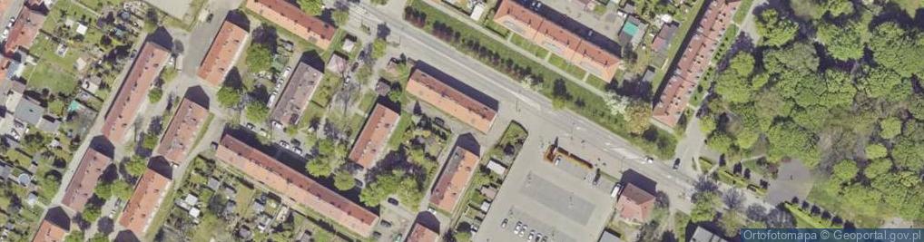 Zdjęcie satelitarne Jarosław Przybyszewski-Przedsiębiorstwo Produkcyjno-Usługowo-Handlowebud-Stal
