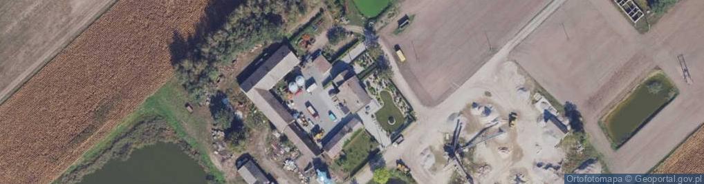 Zdjęcie satelitarne Jarosław Rybacki Żwirownia O P O K i