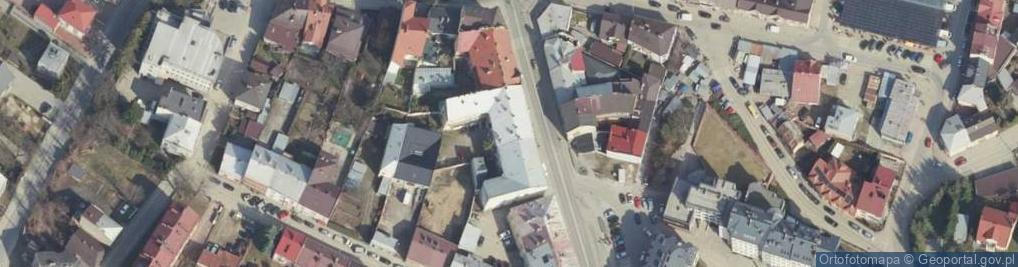 Zdjęcie satelitarne Jasielska Kongregacja Kupiecka
