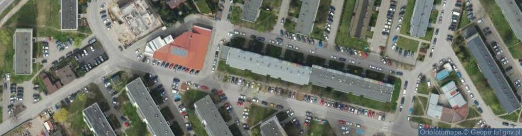 Zdjęcie satelitarne Jaskier Ogrody