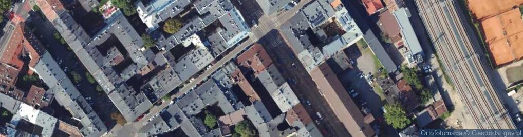 Zdjęcie satelitarne Jastrzębiec