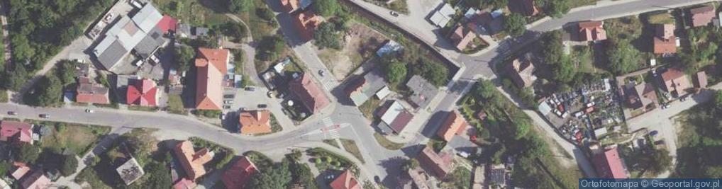 Zdjęcie satelitarne Jastrzębski M.Sklep Wielobranż., Bogatynia