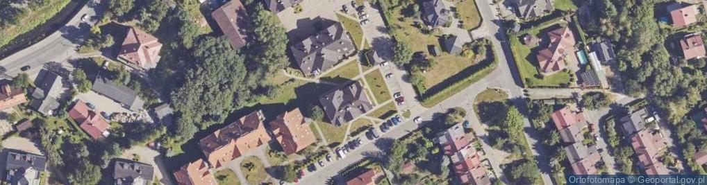 Zdjęcie satelitarne Jaszek