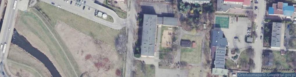 Zdjęcie satelitarne Jedenastka w Ostrowcu Świętokrzyskim