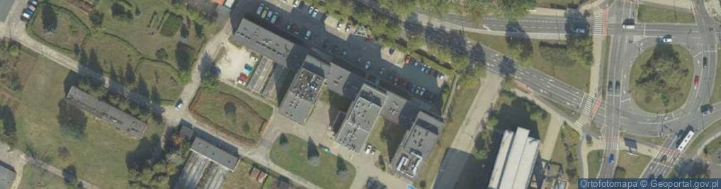 Zdjęcie satelitarne Jednostka Naukowo Badawcza Eurovita w Likwidacji