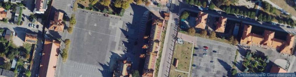Zdjęcie satelitarne Jednostka Wojskowa 1128 Malbork