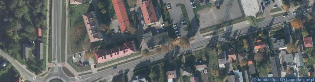Zdjęcie satelitarne Jednostka Wojskowa nr 4055 w Hrubieszowie