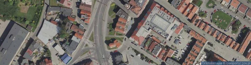 Zdjęcie satelitarne Jędrasiak Waldemar Hotel Baron Karczma Grodzka Jelenia Góra