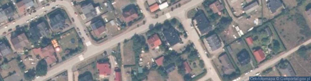 Zdjęcie satelitarne Jędrzejówka- Balesco