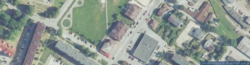 Zdjęcie satelitarne Jędrzejowskie Centrum Medyczne