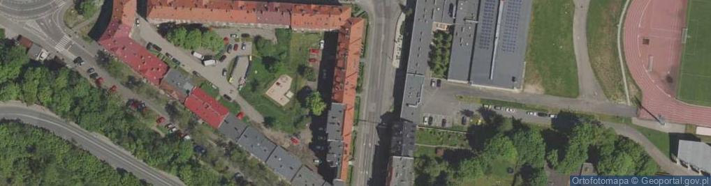 Zdjęcie satelitarne Jelenia Góra