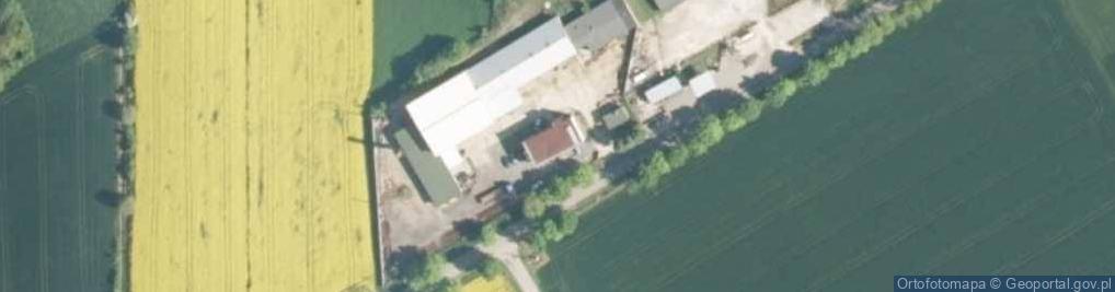 Zdjęcie satelitarne Jerzy Brożek Stacja Paliw w Kidowie