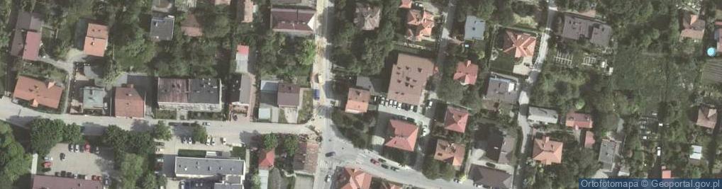 Zdjęcie satelitarne Jerzy Grabka 1.Pracownia Protetyczna Protex-Dent 2.Sanutil 3.Sport i Rekreacja Reibo