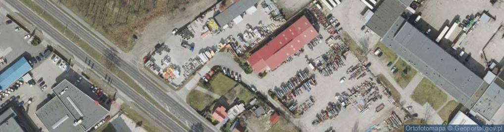 Zdjęcie satelitarne Jerzy Grudziński Przedsiębiorstwo Produkcyjno Handlowo Usługowe Metalbud